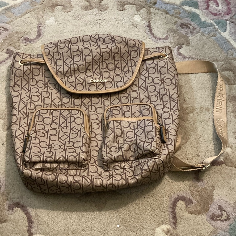 Calvin Klein Monogram Backpack - image 1